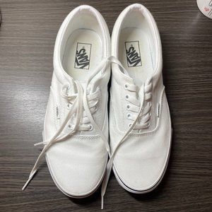 Vans White Men's 10.5 US (12 US Women)